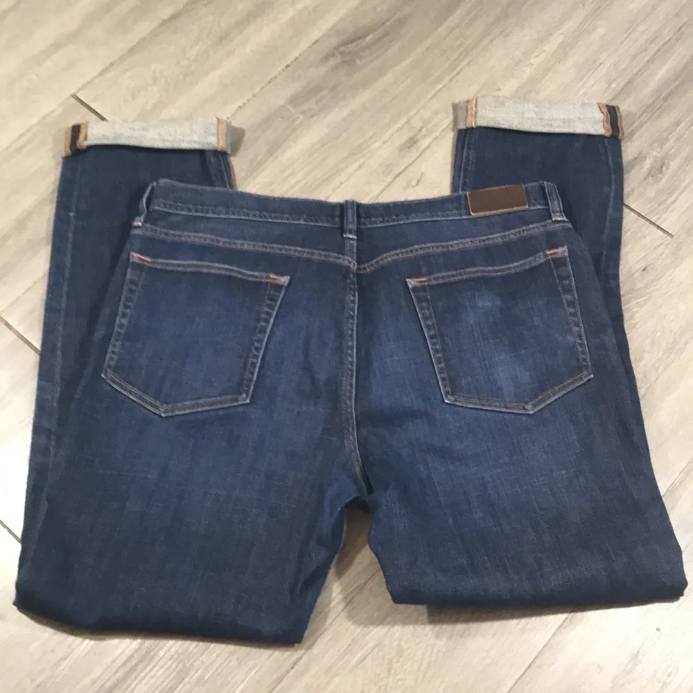 J. Crew “The Sutton” Medium Wash Slim‎ Straight Jeans size 34x34